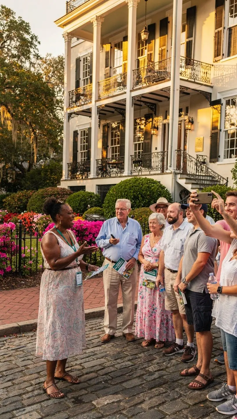 Посетители музея, исследующие культурное наследие региона через выставки и экспонаты.