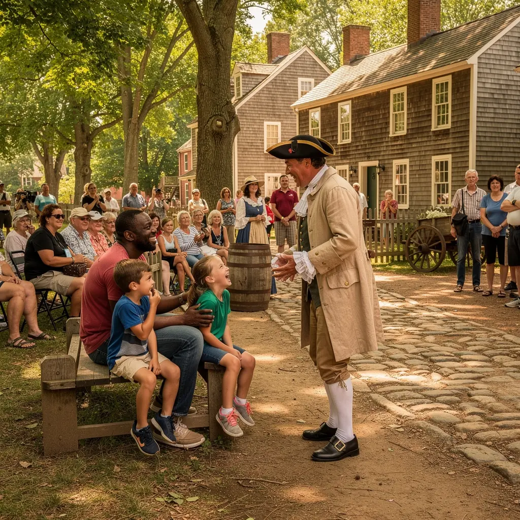 Пейзаж исторического маршрута с живописными видами и памятниками архитектуры.